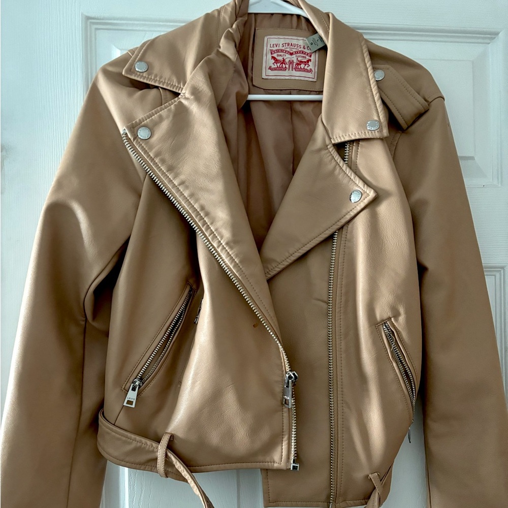 Levi faux leather jacket